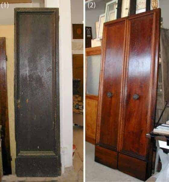 Acquista Adesivo Per Porta Porte Vecchio Portone Vintage Antico